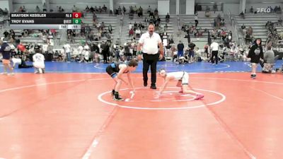 90 lbs Consi Of 4 - Brayden Kessler, PA Revival - EL vs Troy Evans, Quest School Of Wrestling ES - EL