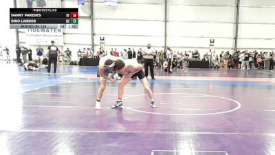 126 lbs Round Of 128 - Danny Paredes, UT vs Dino Lambos, NC