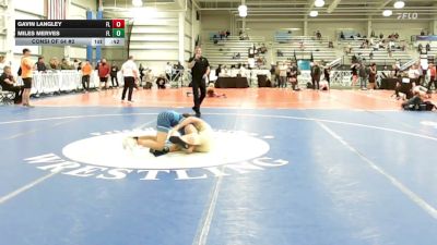 113 lbs Consi Of 64 #2 - Gavin Langley, FL vs Miles Merves, FL