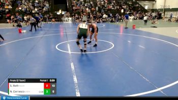 165 lbs Finals (2 Team) - Nico Carrasco, Adams State Reserve vs Spencer Roth, Northern State Reserve