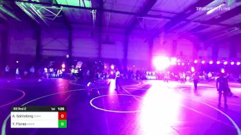 70 lbs Rr Rnd 2 - Aiden Salindong, Durham Elite WC vs Yareli Flores, Warriors Of Christ (WOC)