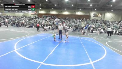 37 lbs Consi Of 4 - Mickey Ritter Jr., Fallon Outlaws WC vs Carter Ritchie, Argonaut Jr Mustangs
