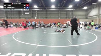 92 lbs Rr Rnd 5 - Kyle Link, Headhunters WC - MSE vs Collin Artman, Roundtree Wrestling Academy 1 - MSE