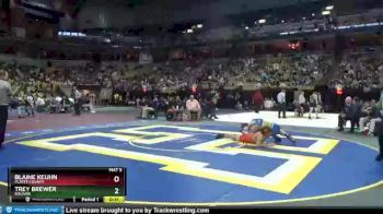 170 Class 3 lbs Cons. Semi - Blaine Keuhn, Platte County vs Trey Brewer, Bolivar