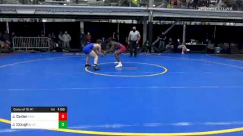 152 lbs Consolation - Jesiere Carter, Niagara Falls HS vs Jack Clough, Black Belt