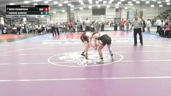 4 - 150 lbs Cons. Round 1 - Seth Thompson, Denbigh vs Dennis Barker, Mechanicsville