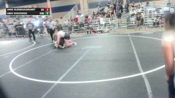 191 lbs Consi Of 8 #2 - Anna Klieneahlbrandt, Devils Gate WC vs Abby Strategos, Nomad Wrestling