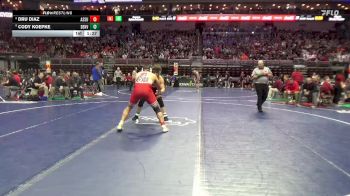 2A-215 lbs Champ. Round 2 - Cody Koepke, Denver vs Dru Diaz, Assumption, Davenport
