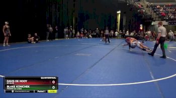 140 lbs Quarterfinal - Blake Konichek, Prairie Du Chien vs Davis De Nooy, DC Elite