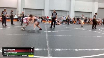 120 lbs Round 4 (6 Team) - Jett McGuire, Indiana Outlaws vs Noah Pieterick, Misfits