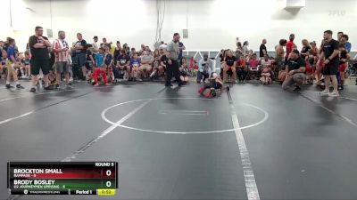 44 lbs Round 5 (6 Team) - Brody Bosley, U2 Journeymen Uprising vs Brockton Small, Rampage