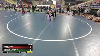 58-62 lbs Round 1 - Mark Ellis, California vs Greg McLaughlin, Avon Wrestling Club