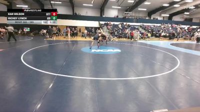 165 lbs Cons. Round 3 - Rickey Lynch, Adrian vs Ean Wilson, Gettysburg