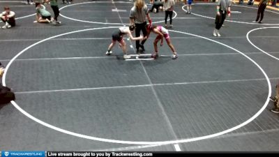 90 lbs Quarterfinal - Eliott Pipkin, Stratford Knights Youth vs Selena Hagood, Team Tiger Youth Wrestling