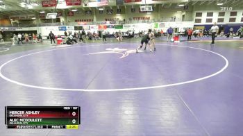 157 lbs Cons. Round 3 - Alec McDoulett, Oklahoma City vs Mercer Ashley, Oklahoma City