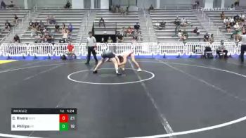 160 lbs Prelims - Cesar Rivera, Keystone Elite vs Brayden Phillips, MF Black