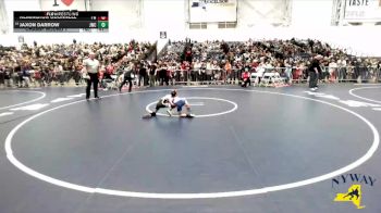 58 lbs Champ. Round 1 - Jaxon Darrow, Journeymen Wrestling Club vs Remington ODonnell, Pal-Mac Wrestling