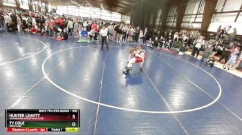 100 lbs Semifinal - Ty Cole, Westlake vs Hunter Leavitt, Champions Wrestling Club