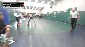 132 lbs Champ. Round 1 - Nic Busher, La Costa Canyon vs Gabe Parker, Spanish Springs