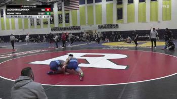 149 lbs Semifinal - Jackson Slotnick, Unattached vs Noah Tapia, Hofstra-unattatched