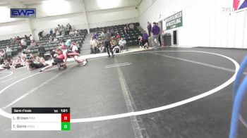 110-120 lbs Semifinal - Layla Brown, Pirate Wrestling Club vs Tucker Goins, Pocola Youth Wrestling