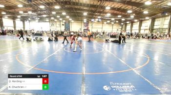 138 lbs Round Of 64 - Quentin Harding, WA vs Korbin Chuchran, UT