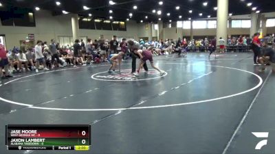 106 lbs Round 3 (6 Team) - Jase Moore, West Georgia WC vs Jaxon Lambert, Alabama Takedown