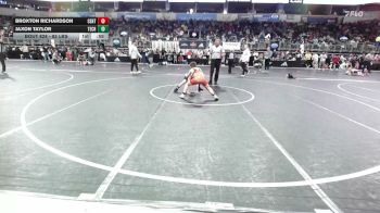 85 lbs Round Of 16 - Broxton Richardson, Central Kentucky WC vs Jaxon Taylor, TechFall WC