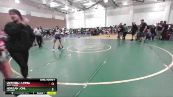 115 lbs Cons. Round 1 - Victoria Huerta, West Covina vs Morgan Johl, Los Osos