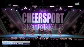 Sharon Springs Falcons - Midnight [2026 L2 - Rec Performance Advanced - 12Y Day 1] 2026 CHEERSPORT National All Star Cheerleading Championship