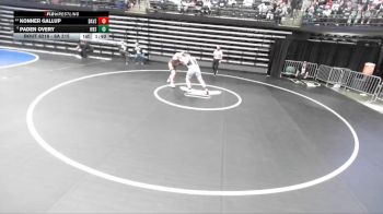 6A 215 lbs Cons. Round 1 - Konner Gallup, Davis vs Paden Overy, Westlake