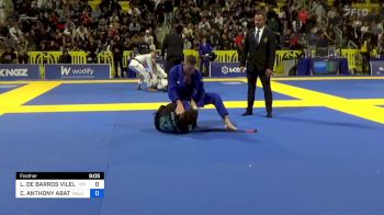 LEONARDO DE BARROS VILELA vs COLE ANTHONY ABATE 2024 World Jiu-Jitsu IBJJF Championship