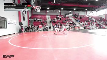 126 lbs Quarterfinal - Aiden Jalajel, COWETA vs Braylin Slover, TUTTLE