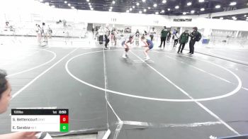 109 lbs Consolation - Suri Bettencourt, Central Coast Most Wanted vs Emiri Sarabia, No Team