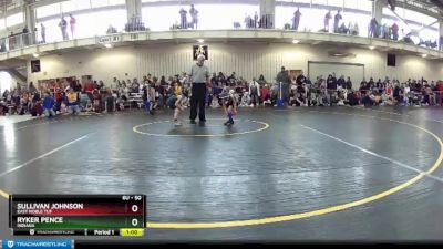 50 lbs Champ. Round 2 - Sullivan Johnson, East Noble TUF vs Ryker Pence, Indiana