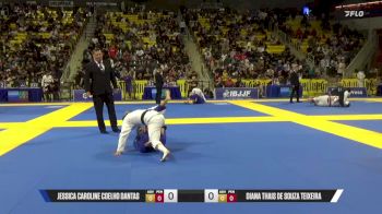 Diana Teixeira vs Jessica Caroline | 2025 World Jiu-Jitsu IBJJF Championship