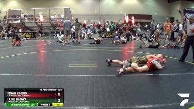 135 lbs Cons. Round 3 - Luke Banas, American Gladiators vs Noah Karns, CP Wrestling Academy