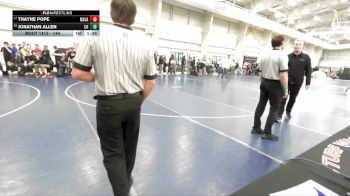 144 lbs Cons. Round 6 - Thayne Pope, Marsh Valley vs Jonathan Allen, Copper Hills