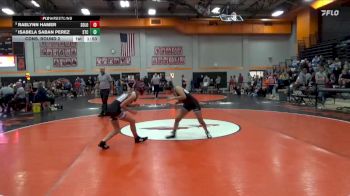 105 lbs Cons. Round 2 - Isabela Saban Perez, South Tama vs Raelynn Hamer, Solon