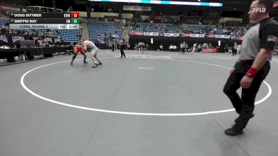 184 lbs Cons. Round 2 - Griffin Ray, Central Methodist vs Doug Dittmer, Georgetown
