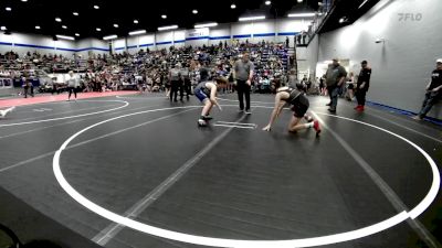 110 lbs Rr Rnd 1 - Elijah Crane, Midwest City Bombers Youth Wrestling Club vs Kaleb Roche, Newcastle Youth Wrestling