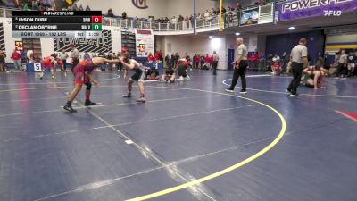 152 lbs Semifinal - Jason Dube, Spire Academy vs Declan Obyrne, Malvern Prep