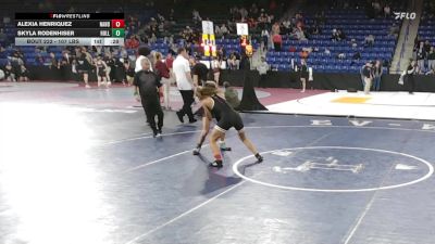 107 lbs Consolation - Alexia Henriquez, North Andover vs Skyla Rodenhiser, Holliston