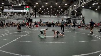 56 lbs Round 4 (8 Team) - Ryker Polk, The Outsiders Squeeze vs Clancy Smith, Broad Axe Green