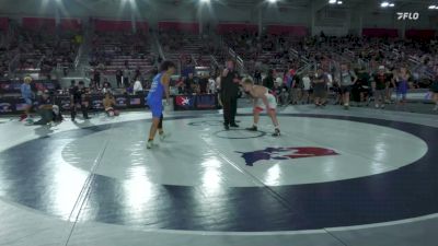 157 lbs Quarters - Lincoln James, Burnett Trained Wrestling vs Antonio Reyes II, Beat The Streets Chicago