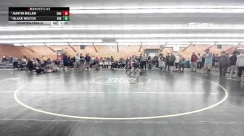 145 lbs Quarterfinal - Austin Miller, Sinking Spring vs Blake Wilcox, Fabius