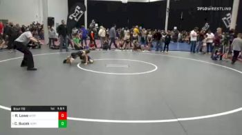 65 lbs Prelims - Ryker Lowe, West Perry vs Carson Bucek, Northern York