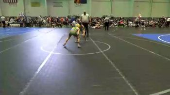 78 lbs Consolation - Braelyn Arredondo, Legacy vs JaKobe Valle, Caldwell WC