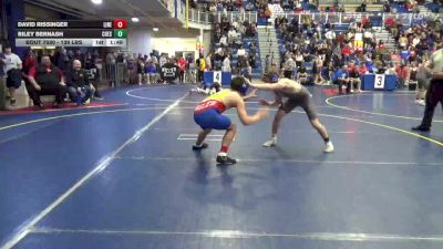 139 lbs Round Of 32 - David Rissinger, Line Mountain vs Riley Bernash, Chestnut Ridge