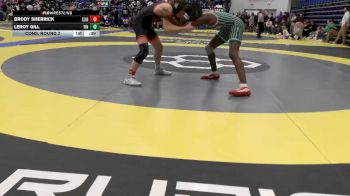120 lbs Cons. Round 2 - Leroy Gill, Tinora vs Brody Sherrick, Elida